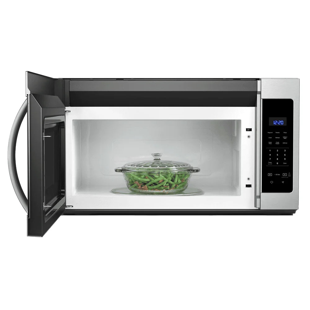 Whirlpool 1.7 Cu. Ft. Microwave Hood Combination Black