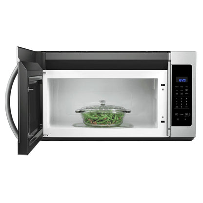 Whirlpool 1.7 Cu. Ft. Microwave Hood Combination Black