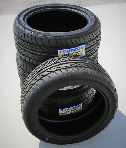 Set of 4 (FOUR) Forceum Hena 225/45R17 ZR 94W XL A/S High Performance Tires Fits: 2017-19 Chevrolet Cruze Diesel, 2021 Toyota Corolla S