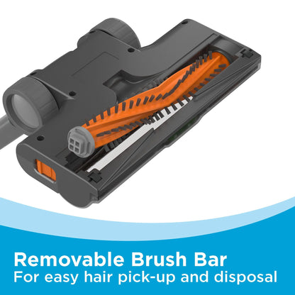 BLACK+DECKER POWERSERIES+ 20V MAX* Cordless Stick Vacuum Kit, for Carpet and Hard Floors, Convertible to Handheld, 44 Minute Run-time, for Daily Cleaning, BHFEA18D1