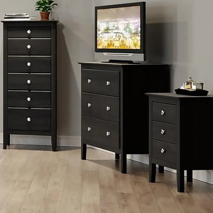 Adeptus Solid Wood Easy Pieces 4 Drawer Chest of Drawers - White