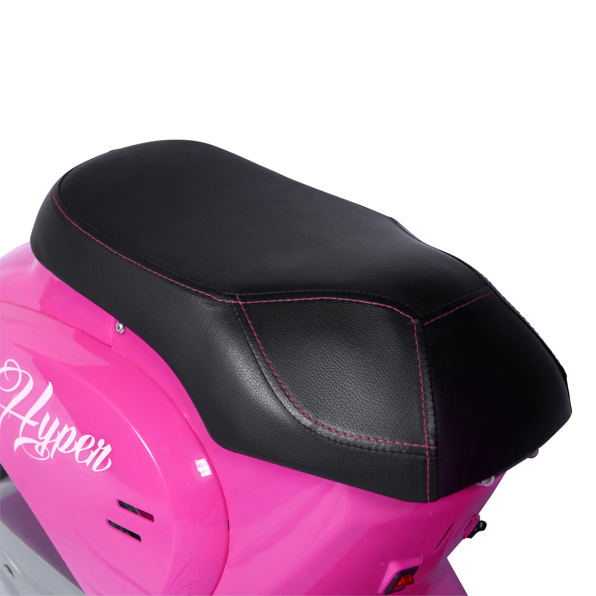 24V Hyper Toys Retro Electric Scooter, Easy Twist Throttle, Blue, Ages 13+, Including Teens, Tweens