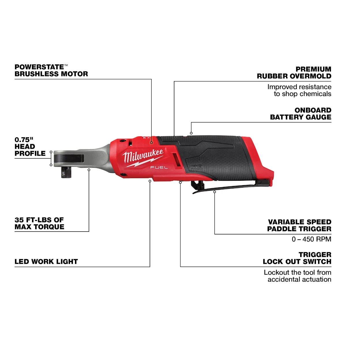 Milwaukee Tool M18 FUEL and M12 FUEL 2-Tool Combo Kit