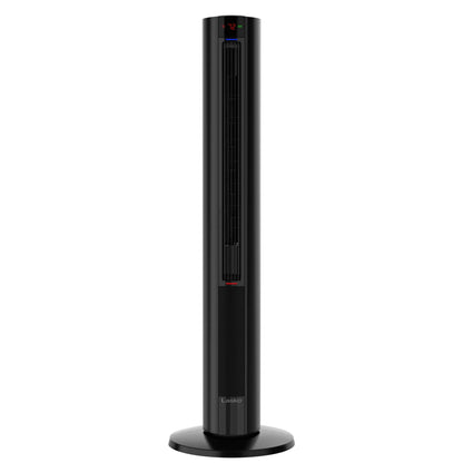 Lasko 42" 1500W All Season Tower Fan & Space Heater with Timer and Remote, White, FH500