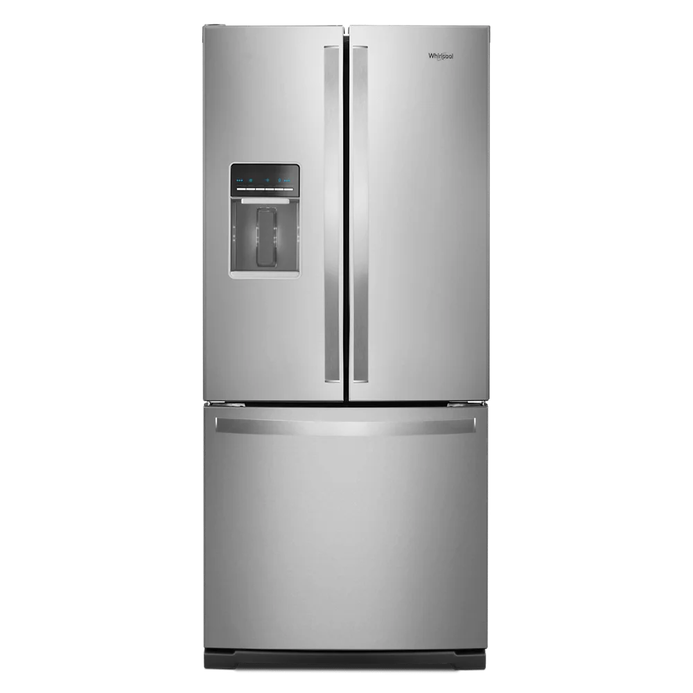 Whirlpool Wrf560seh 30" Wide 19.7 Cu. Ft. French Door Refrigerator - Stainless Steel