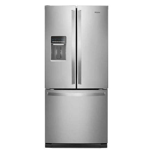 Whirlpool Wrf560seh 30" Wide 19.7 Cu. Ft. French Door Refrigerator - Stainless Steel