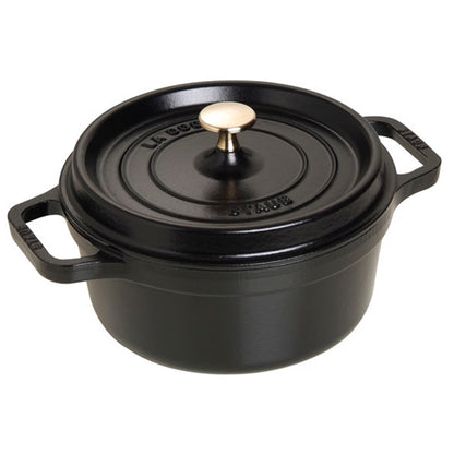 Staub Cast Iron 2.75-qt Round Cocotte - Basil