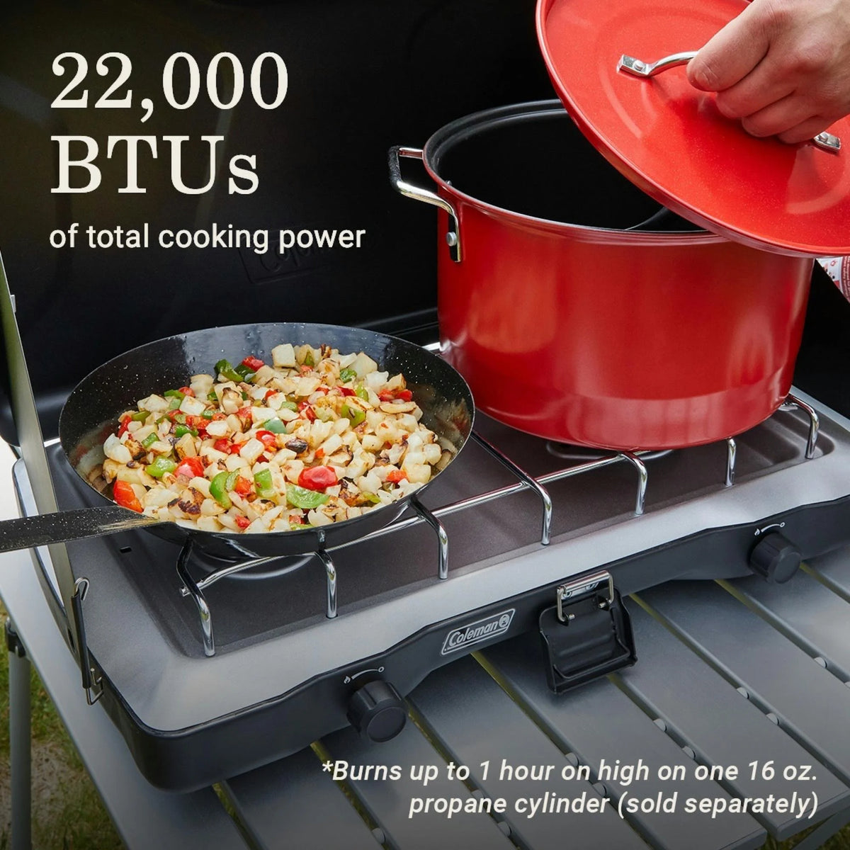 Coleman Triton? 2-Burner Propane Camping Stove