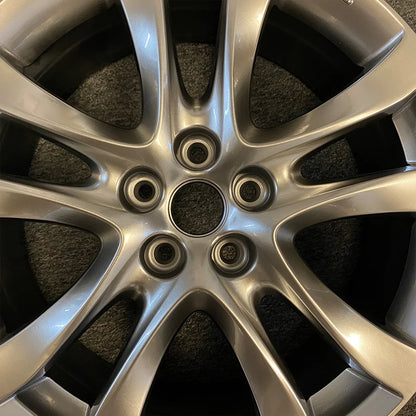 19" 19x7.5" Automotive Rim New Single Wheel for Mazda 6 2014 - 2017 Dark Hyper Silver OEM Design Replacement