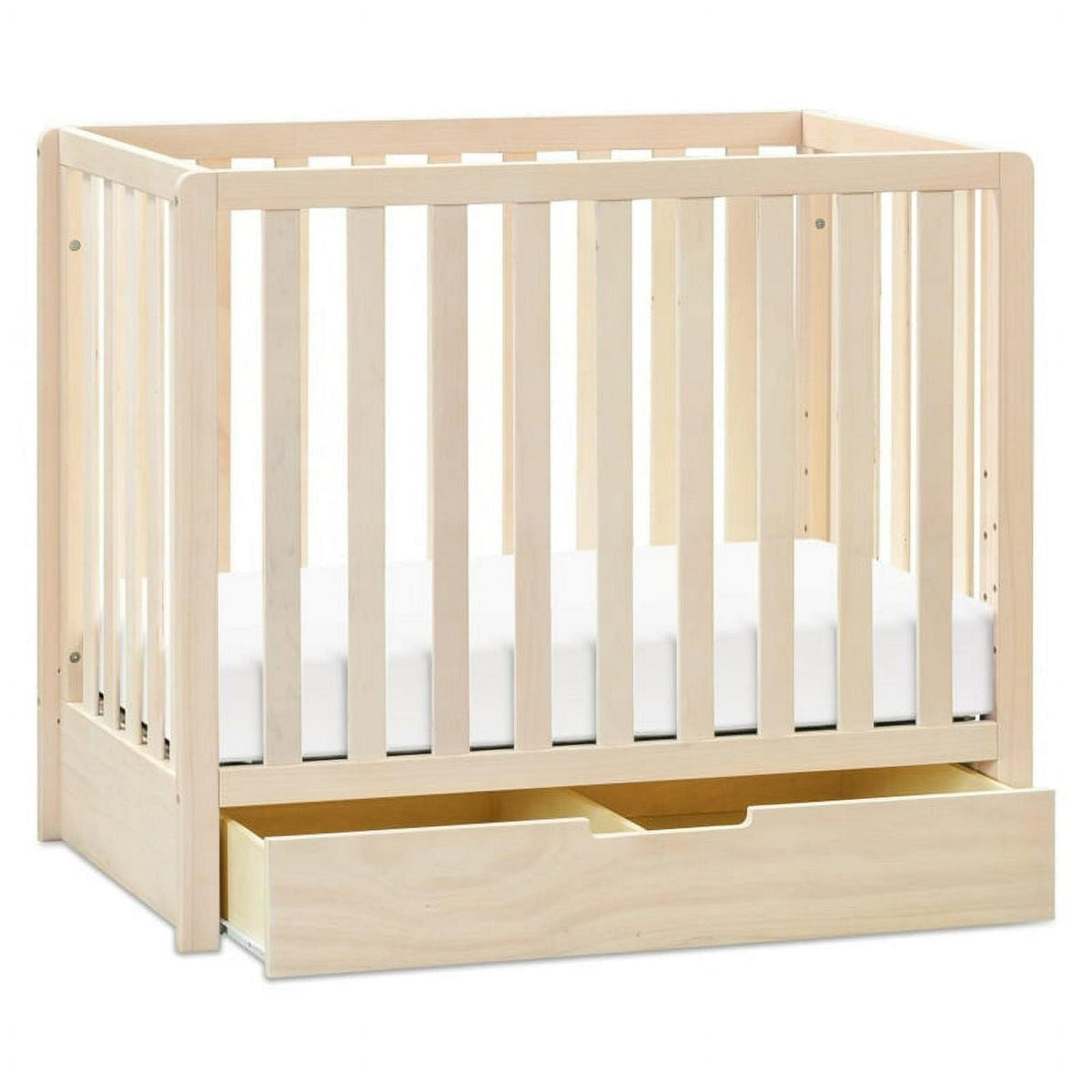 Carter-s by DaVinci Colby 4-in-1 Convertible Mini Crib with Trundle in Washed Natural