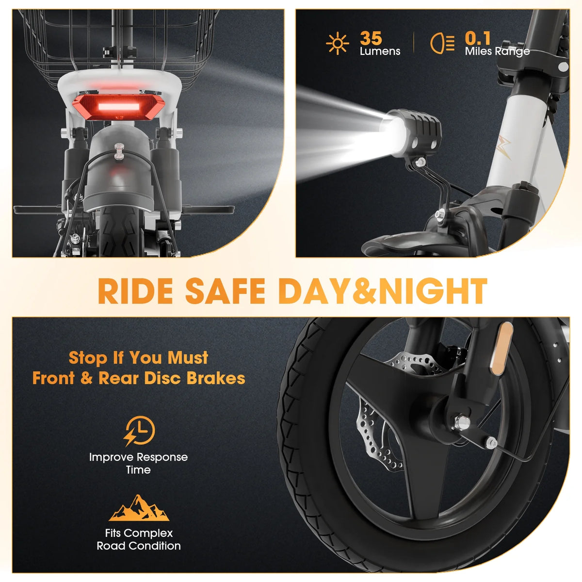 Skeri Electric Scooter with Seat for Adult and Basket, 14 Inch Tire Electric Scooter with Dual Shock Absorbers, 350W Motor with 25-Mile Range, Speed Up to 20 MPH (Gen 2.0)