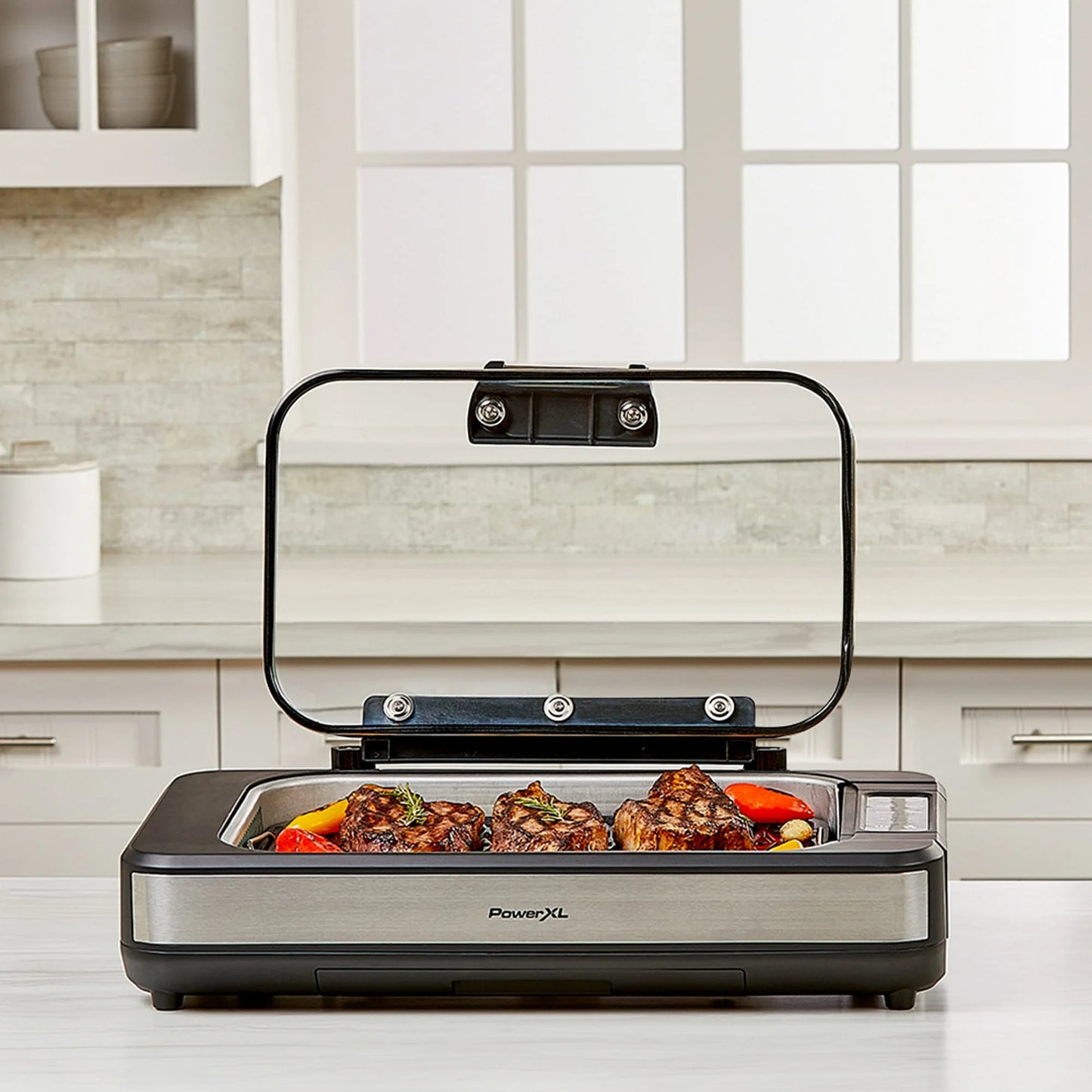 PowerXL Smokeless Grill Elite, AirFlow Technology, Smoke Capture Fan