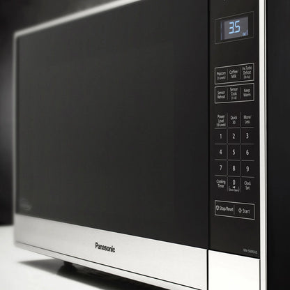 Panasonic 2.2-cu. ft. 1250W Countertop Microwave with Inverter Technology, Stainless Steel NN-SN95HS