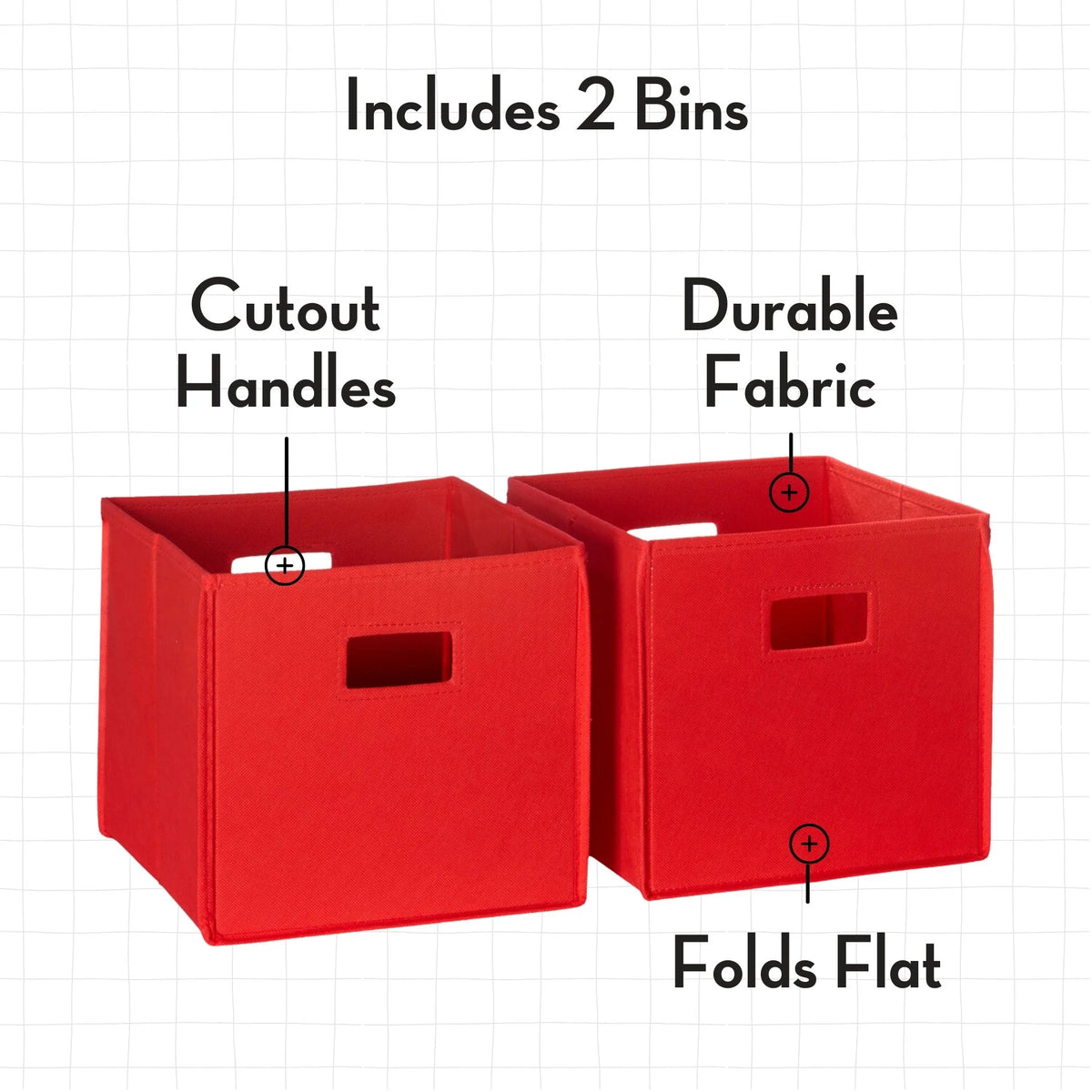 RiverRidge Kid Bookshelf Toy Storage Organizer with 4 Bookracks 2 Cubbies and 2 Gray Bins