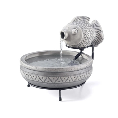 Smart Solar  Marin Solar Fish Fountain