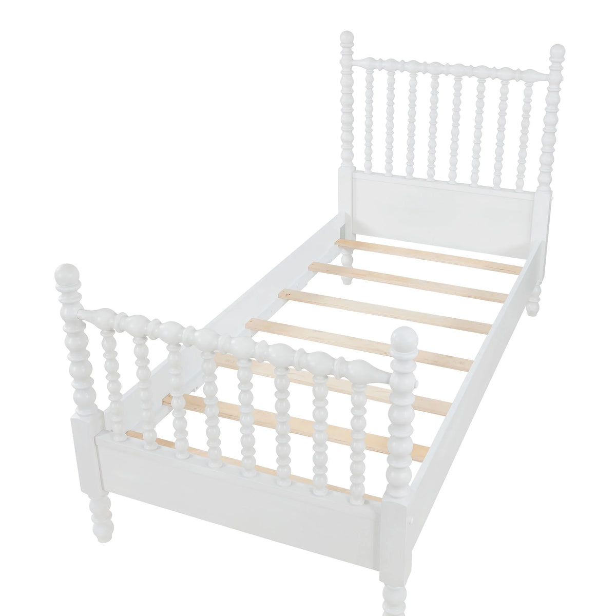 Pioneer Woman Harper Queen-Size Spindle Bed, Homestead Brown