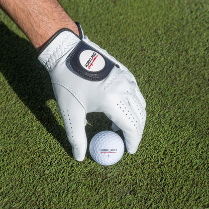 Kirkland Signature Leather Golf Glove, Right Handed, 4-pack