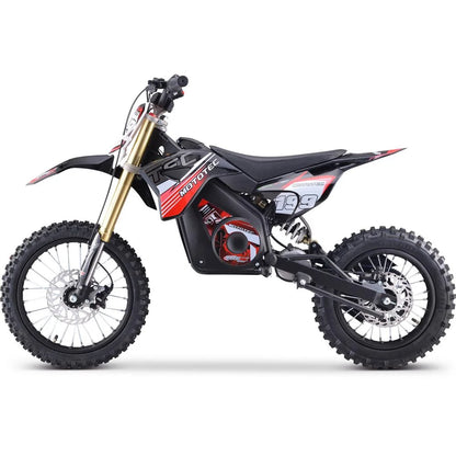 MotoTec 48v Pro Electric Dirt Bike 1800w Lithium Green