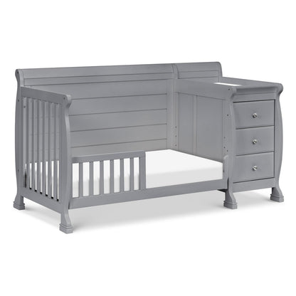 DaVinci Kalani 4-in-1 Convertible Crib &amp; Changer in Grey