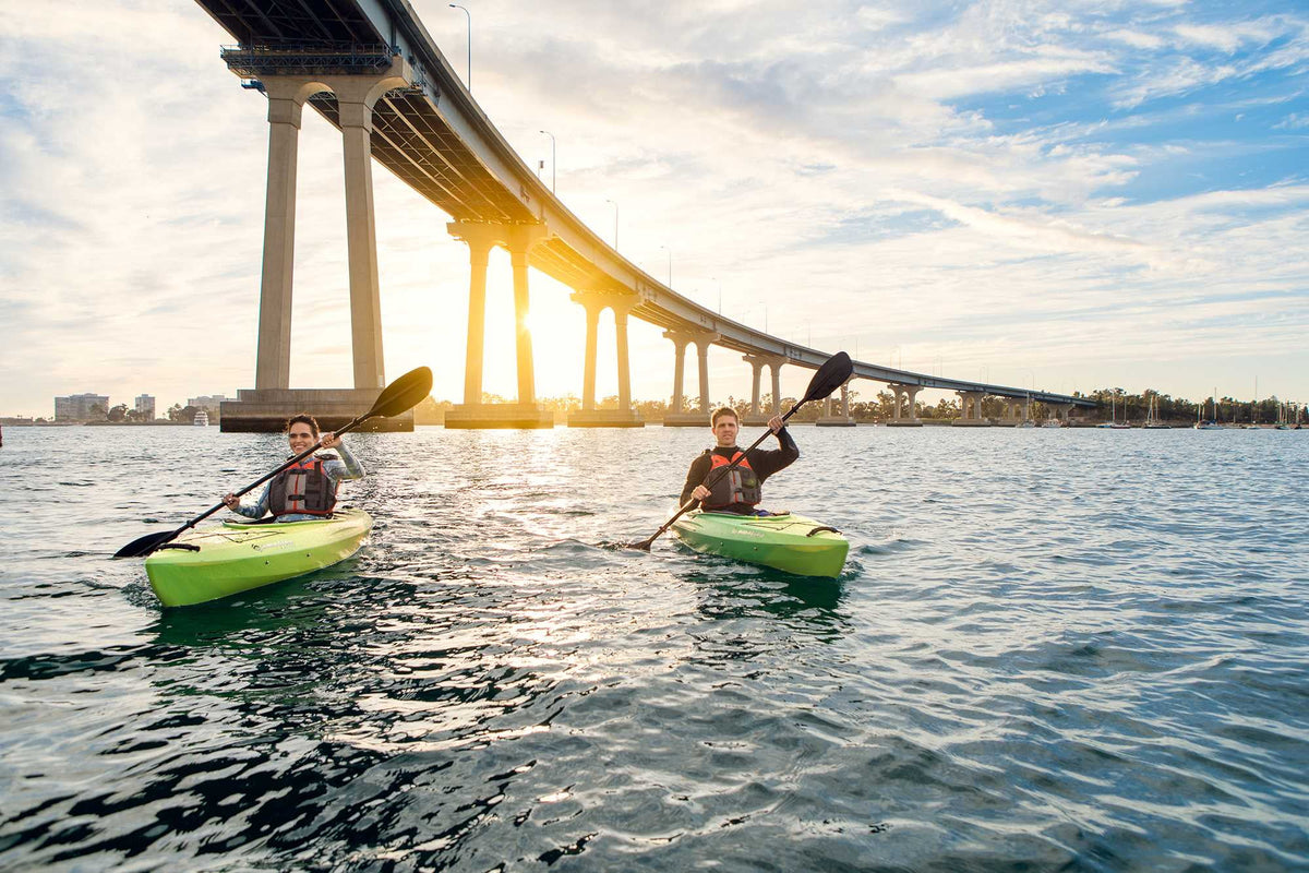 Lifetime Tide 123 inch Sit-Inside Kayak, Lemongrass Fusion (90848)