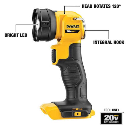 20V MAX Cordless 10 Tool Combo Kit with (2) 20V 2.0Ah Batteries, Charger, and Bag