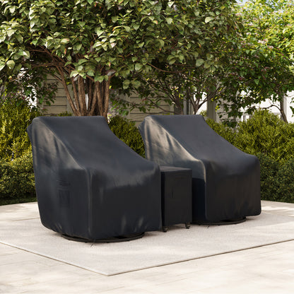 Thomasville Elko 3-piece Outdoor Swivel Glider Recliner Set