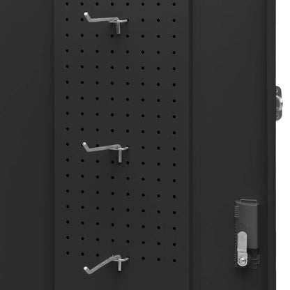 vidaXL Saddle Cabinet Steel Storage Rack Tack Locker Furniture Multi Colors