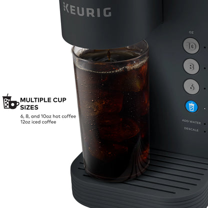 Keurig K-Iced Essentials Iced and Hot Single-Serve K-Cup Pod Coffee Maker, White