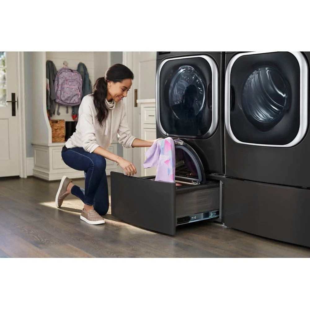 LG DLEX8900B front load electric dryer