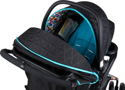 Babideal Lightweight Compact Baby Stroller &amp; Infant Car Seat Seat. Pixelray