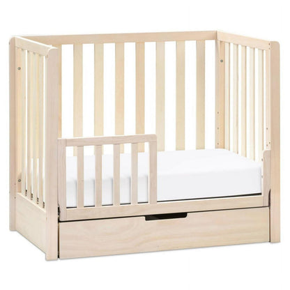 Carter-s by DaVinci Colby 4-in-1 Convertible Mini Crib with Trundle in Washed Natural