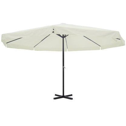 vidaXL Garden Parasol Azure Blue Polyester with PA coating Large