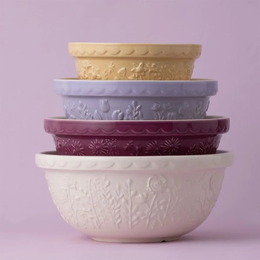 Mason Cash In The Meadow Bouquet Mixing Bowl Set | Set of 4