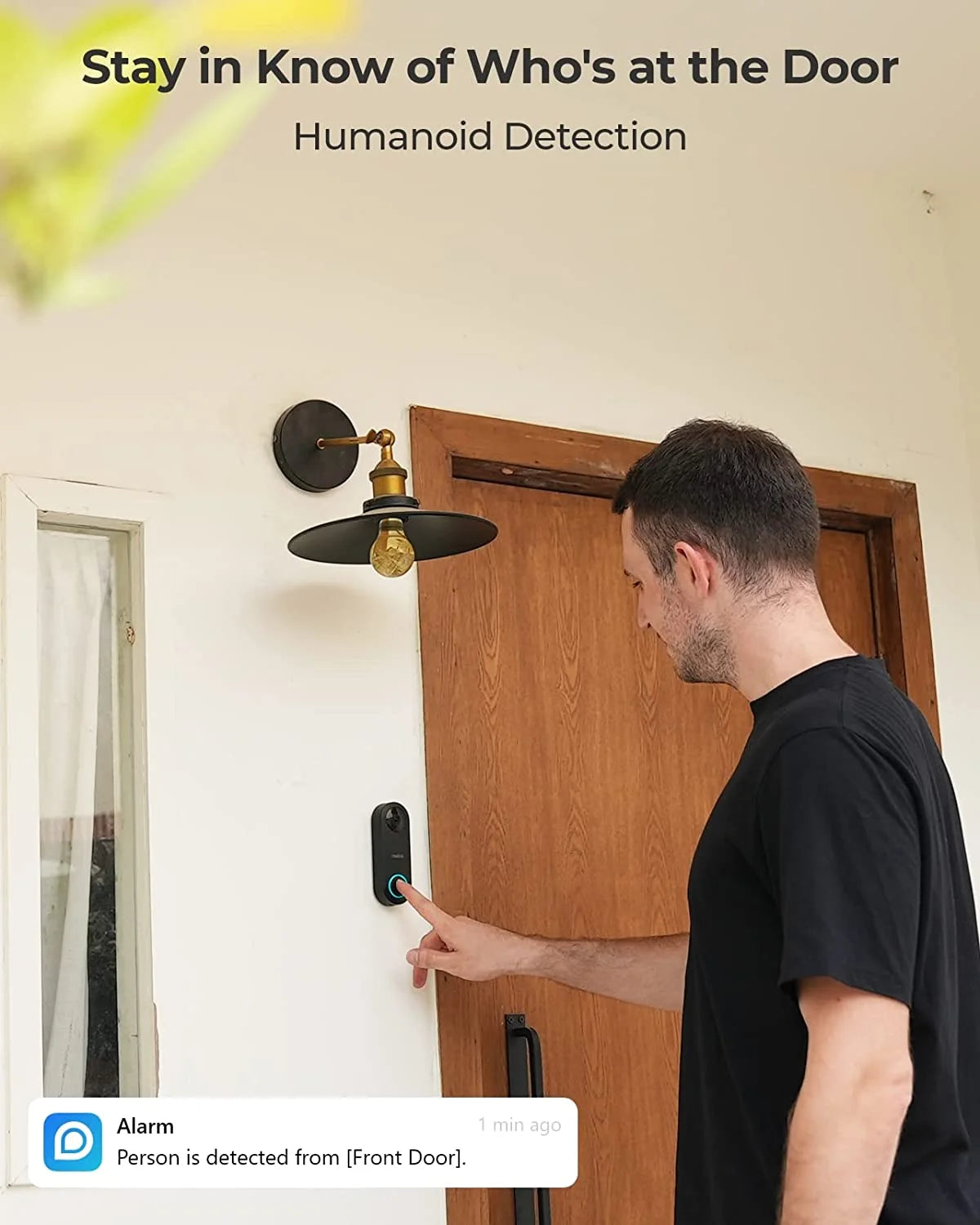 Reolink 2K 5MP Video Doorbell Camera 5G Wifi Security Home Doorbell Chime, Person &Package Detection