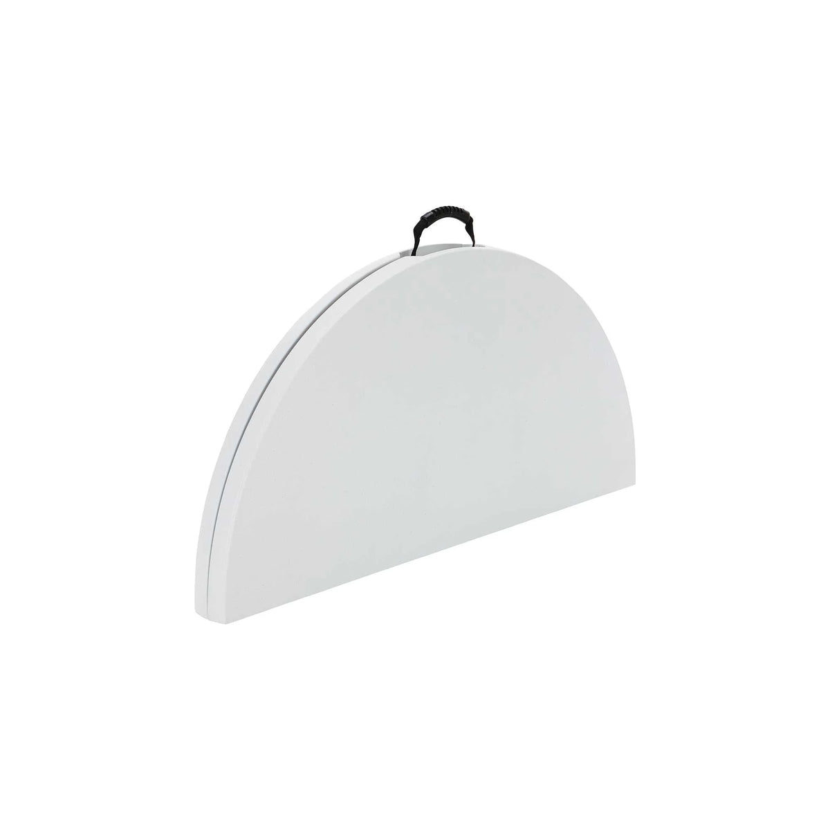 Lifetime 48 inch Round Fold-in-Half Table, Indoor/Outdoor Essential, White Granite (280064)