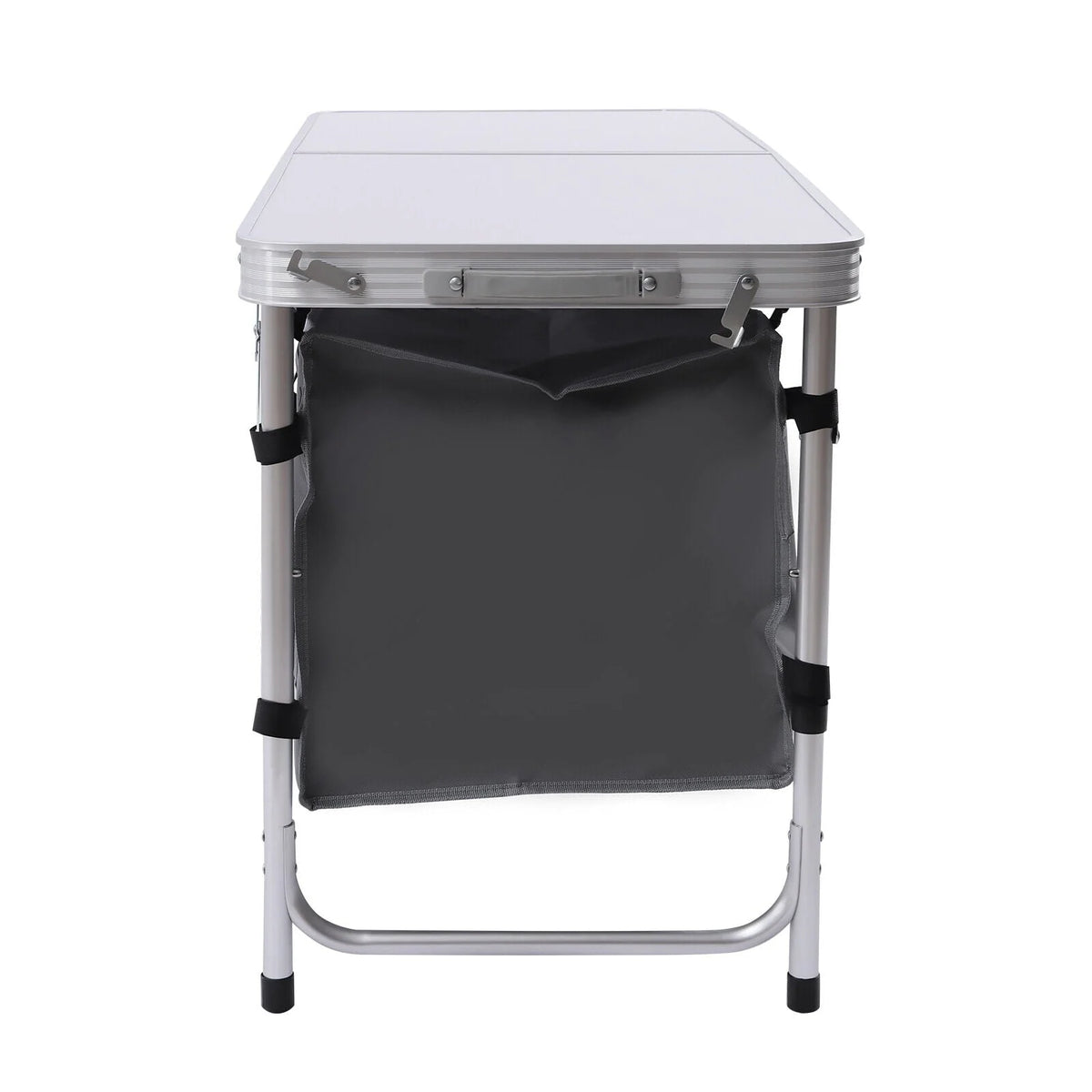 Folding Camping Table Portable Aluminum Camping Table Height Adjustable Camping Cook Station for Indoor Outdoor
