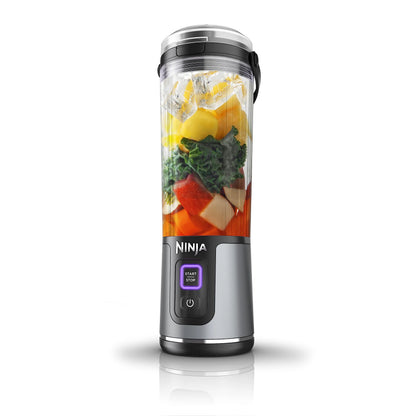 Ninja Blast Portable Blender, Cordless, 18oz. Vessel, Personal Blender for Shakes & Smoothies, BPA Free, Leakproof Lid & Sip Spout, USB-C Rechargeable, Dishwasher Safe Parts, Metallic Purple,
