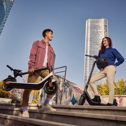 NIU Kick Electric Scooter Adult KQi2 Pro, Foldable 25 Mile Range 17mph, Gray