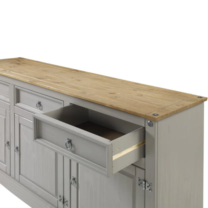 Wood Buffet Sideboard Corona Gray | Furniture Dash COG917