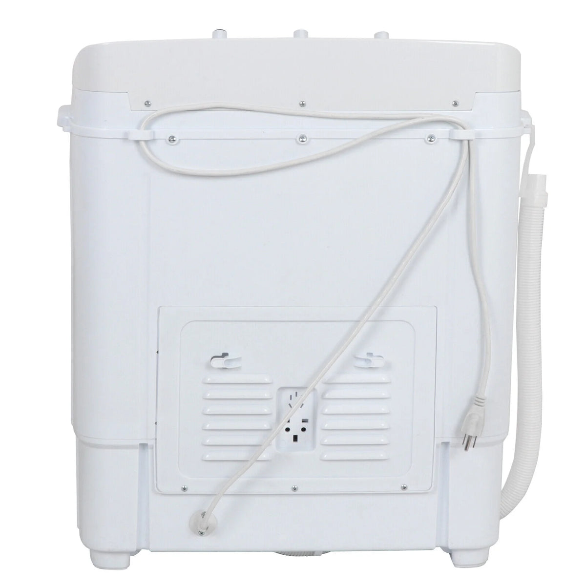 Compact Mini Twin Tub Washing Machine Portable 13lbs Laundry Washer and Dryer