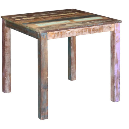 vidaXL Dining Table Kitchen Table Home Dining Room Table Solid Reclaimed Wood