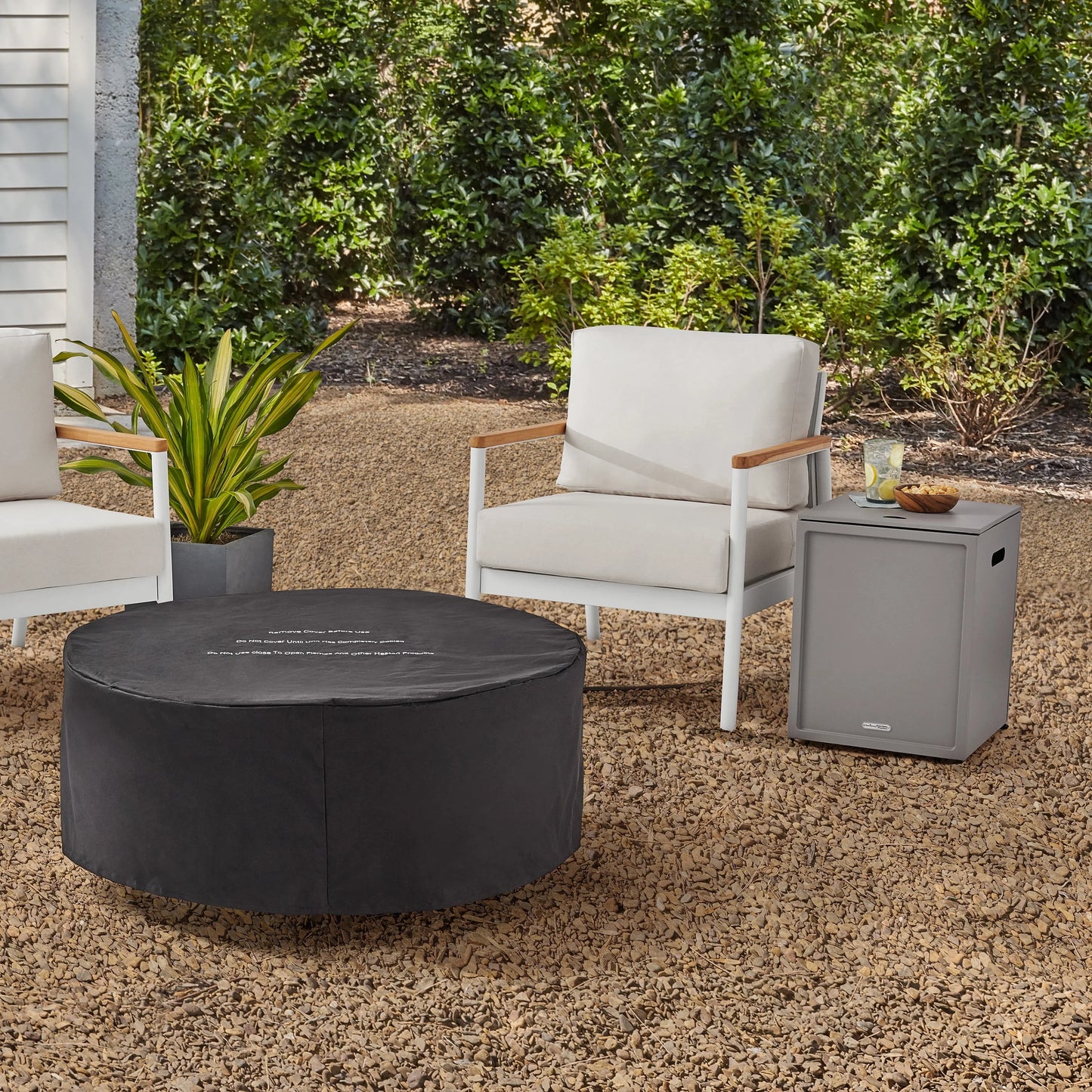 Better Homes & Gardens 36" 65,000 BTU Propane Fire Pit with Tank Hideaway by Dave & Jenny Marrs