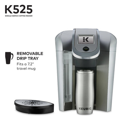Keurig K525 Single Serve Coffee Brewer, Slate