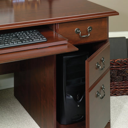 Sauder Heritage Hill Computer Desk, Classic Cherry Finish