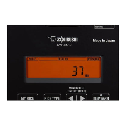 Zojirushi NW-JEC10BA 5.5-Cup Capacity Pressure Induction Heating Rice Cooker and Warmer (Black)