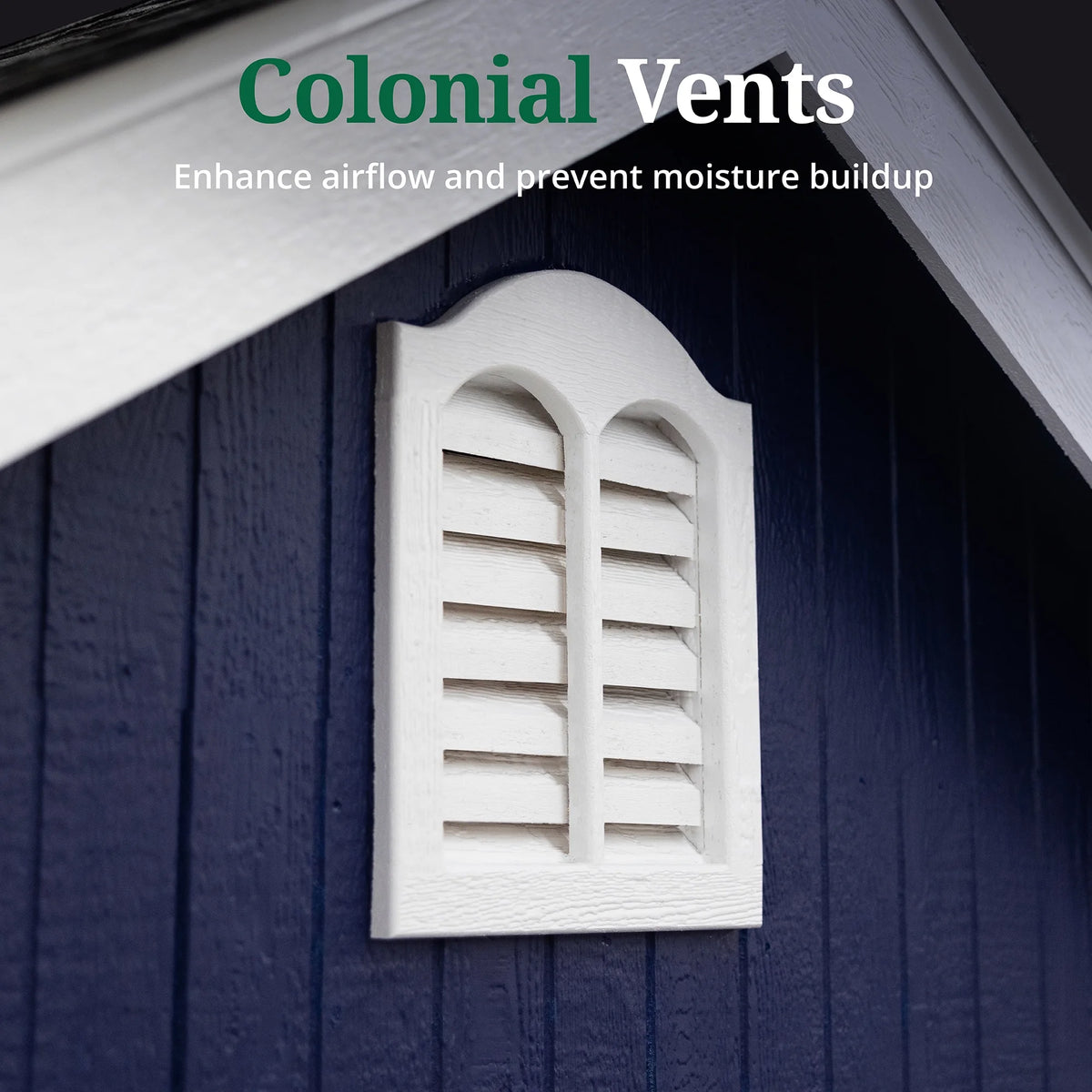 Little Cottage Co. 8x8 Colonial Pinehurst Shed with Operable Window, Outdoor Wood Storage Do-It-Yourself Precut Kit