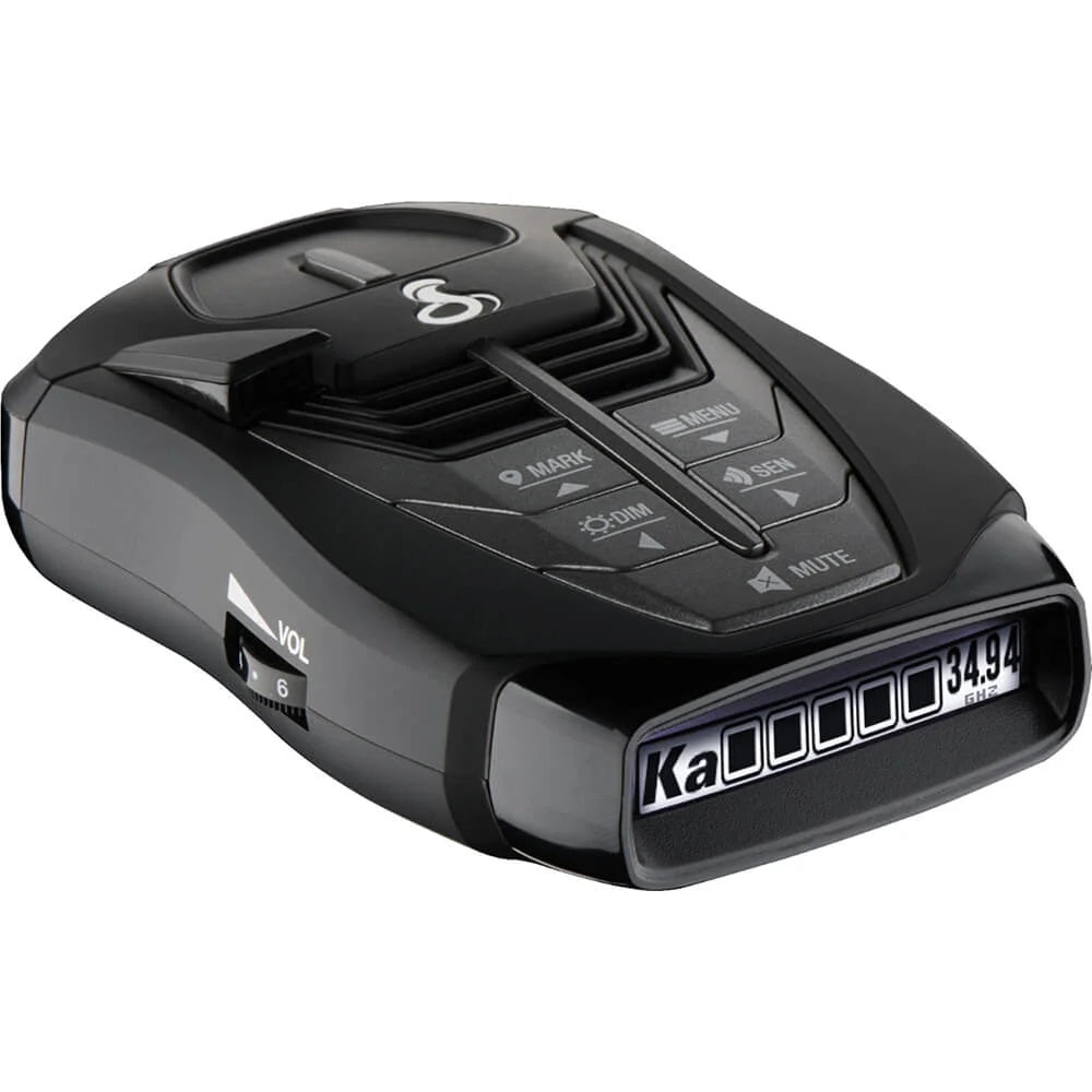 Cobra RAD 480i Connected Radar Detector, Long Range, Bluetooth, Front & Rear Detection + CarPlay (New)