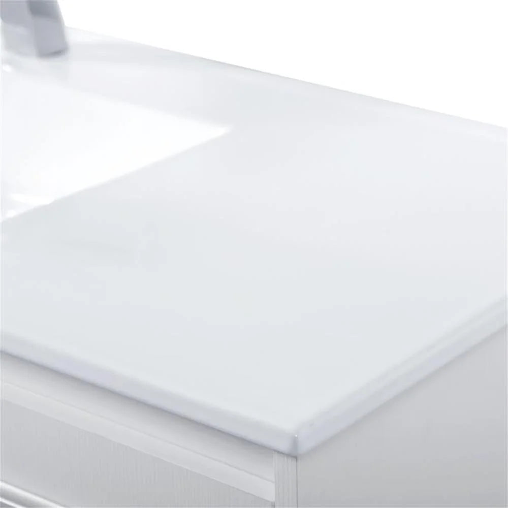 Elegant Kitchen and Bath 48 Inch  Single Bathroom Floating Vanity In Concrete Grey