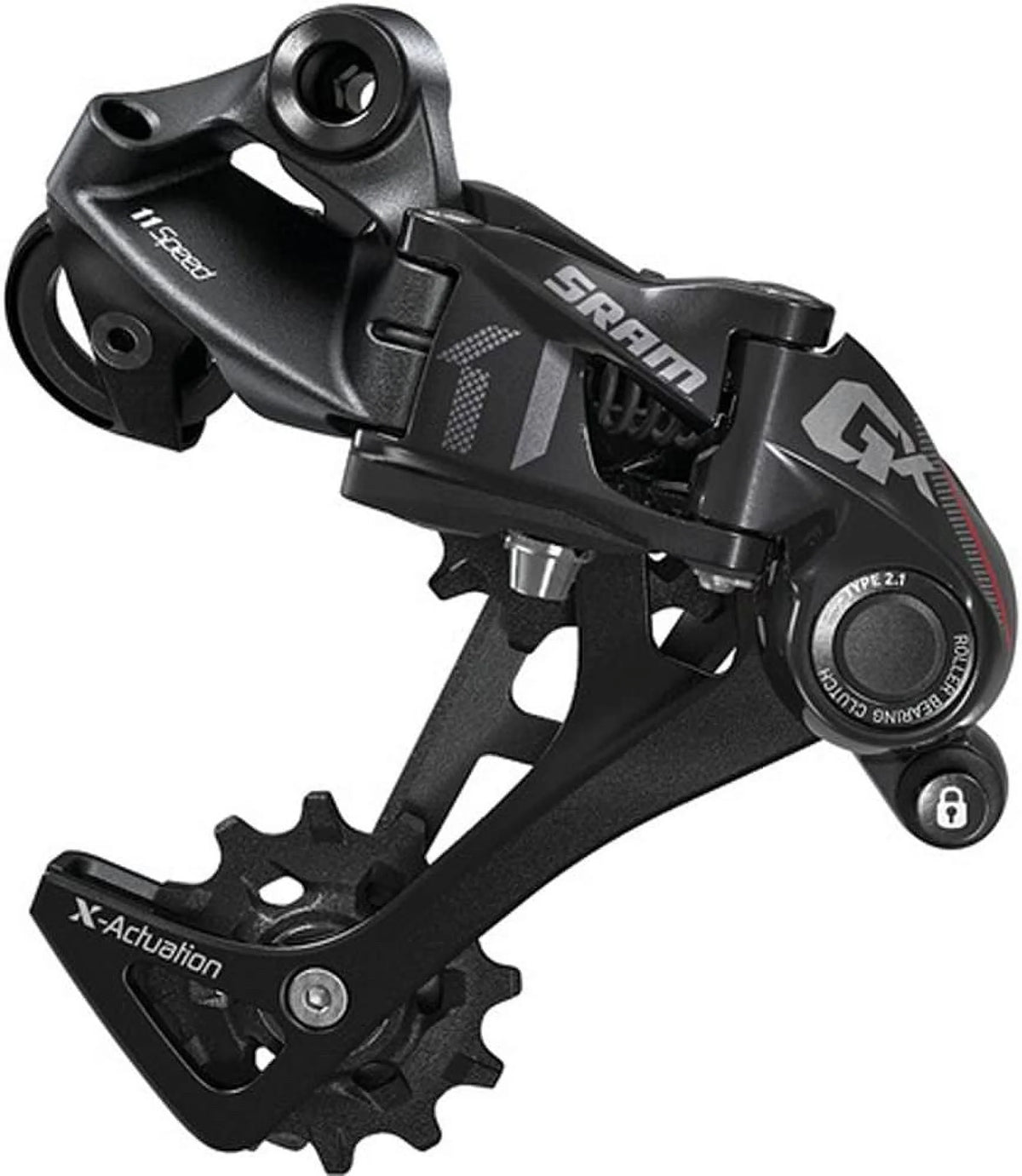 SRAM GX 1x11 Speed Long Cage Rear Derailleur Red