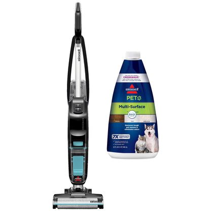 BISSELL CrossWave Hard Floor Expert, Corded, Multi-Surface Hard Floor Cleaner, Wet Dry Vacuum, for Tile, Sealed Wood Floors, and Laminate, Lightweight, Two Tank Technology, Self Cleaning Cycle, 3831